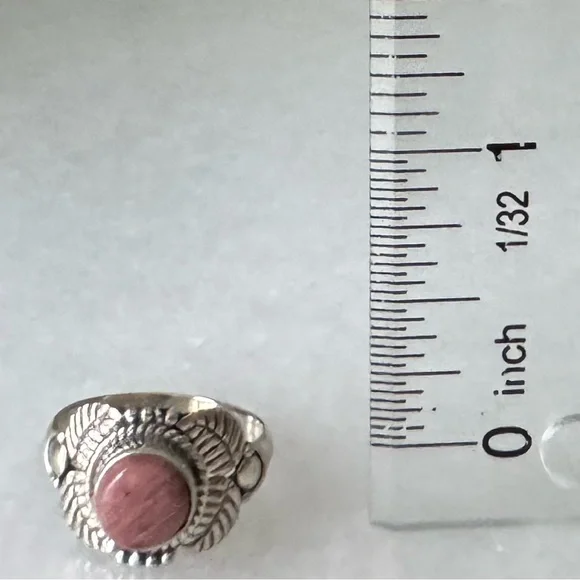 NWOT Sundance In the Tropics Ring, Guava Quartz, Sterling Silver